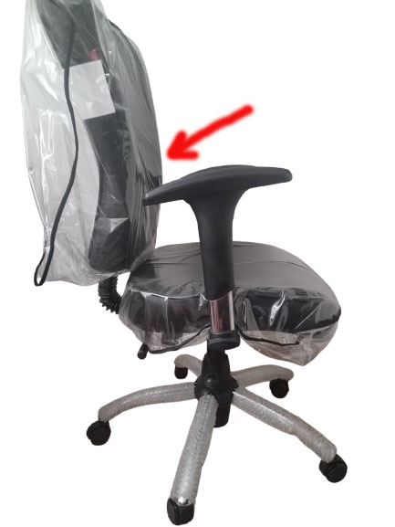 Office chair with lumbar support