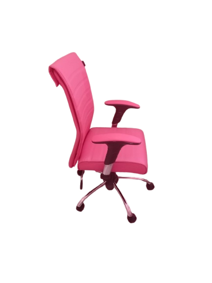 pink office chair